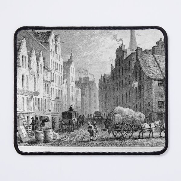 Item preview, Cowgate looking east, Edinburgh, vintage engraving from 1829 designed and sold by IconArchive.