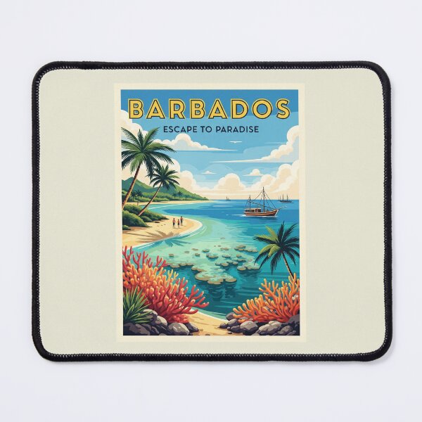 Item preview, Barbados (Country Collection) designed and sold by HeartbeatPrint.