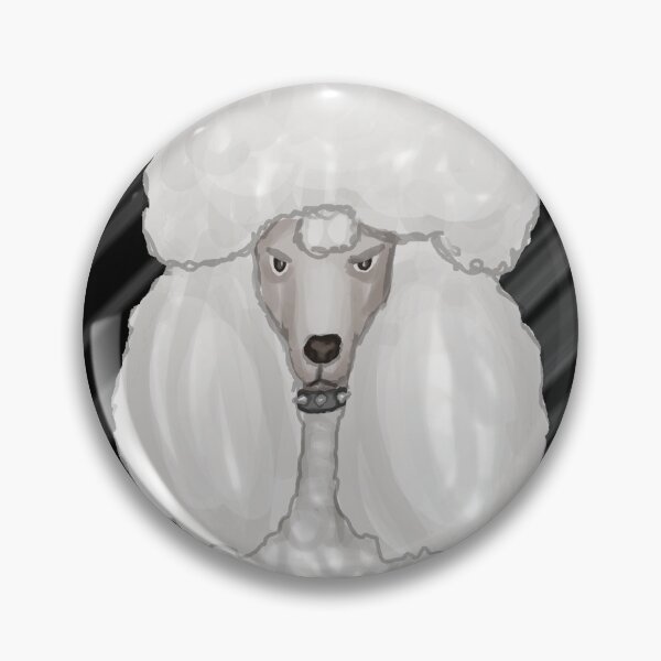 Item preview, Intimidating Poodle designed and sold by MadPoodles.