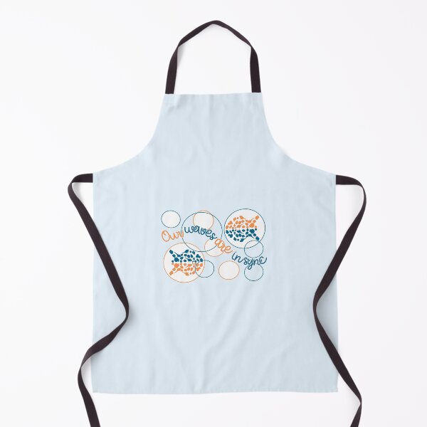 Item preview, Our waves are in sync - funny beach designed and sold by mariya-ivanova.