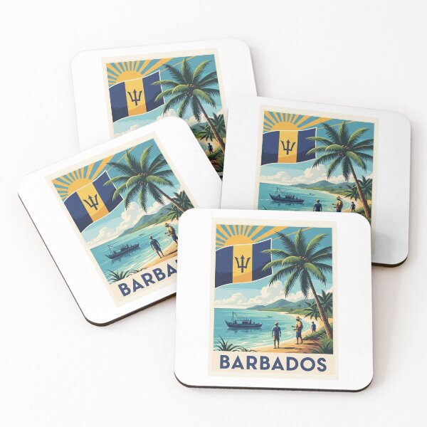 Item preview, Barbados (Country Collection) designed and sold by HeartbeatPrint.