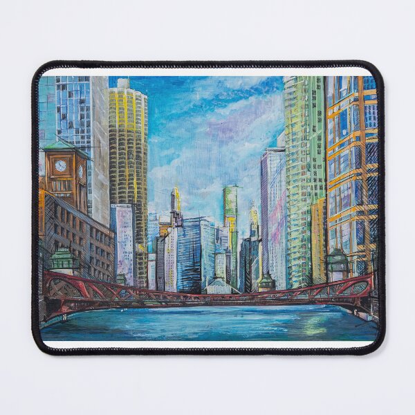 Item preview, River North designed and sold by AlonzoFineArt.