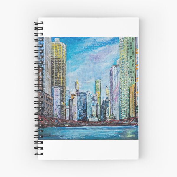 Item preview, River North designed and sold by AlonzoFineArt.