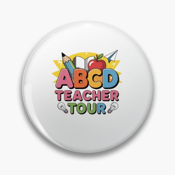 Item preview, ABCD Back To School Tour Teacher  designed and sold by BHMARTS.