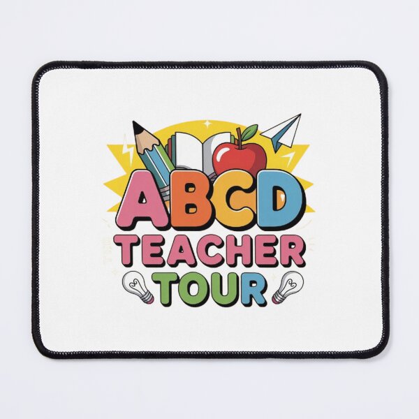 Item preview, ABCD Back To School Tour Teacher designed and sold by BHMARTS.