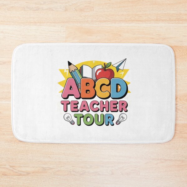 Item preview, ABCD Back To School Tour Teacher  designed and sold by BHMARTS.