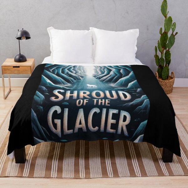 Item preview, Shroud of the Glacier Ice Wolf designed and sold by ShadowAndSlate.