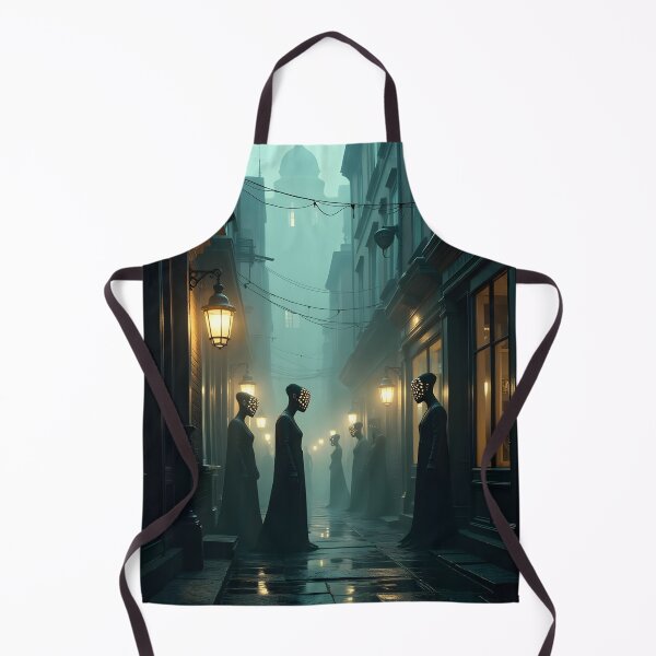 Item preview, Silent Guardians of the Misty Alley designed and sold by oanaunciuleanu.