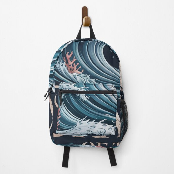 Item preview, Crack of the Wave Ocean Coral designed and sold by ShadowAndSlate.