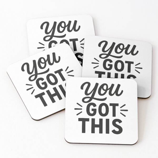 Item preview, You Got This Motivational Encouragement Quote designed and sold by DigitalGemArt.
