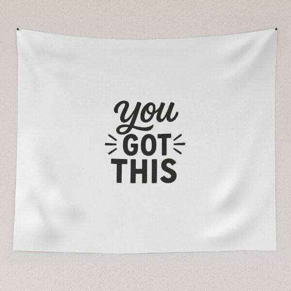 Item preview, You Got This Motivational Encouragement Quote designed and sold by DigitalGemArt.