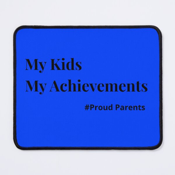 Item preview, My Kids. My Achievements. #ProudParent Shirt – Elegant Minimalist Parent Design, Male designed and sold by Lunaria Arts.