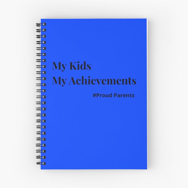 Item preview, My Kids. My Achievements. #ProudParent Shirt – Elegant Minimalist Parent Design, Male designed and sold by Lunaria Arts.