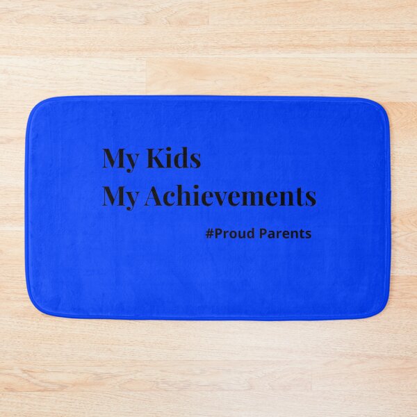 Item preview, My Kids. My Achievements. #ProudParent Shirt – Elegant Minimalist Parent Design, Male designed and sold by Lunaria Arts.