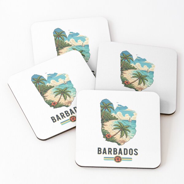 Item preview, Barbados (Colección de países) designed and sold by HeartbeatPrint.