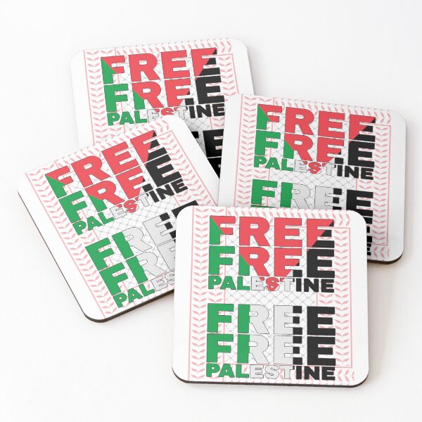 Item preview, Free Palestine - Keffiyeh Pattern designed and sold by RHP Good Guys' Goods.