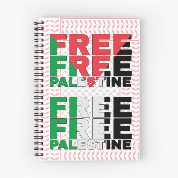 Item preview, Free Palestine - Keffiyeh Pattern designed and sold by RHP Good Guys' Goods.