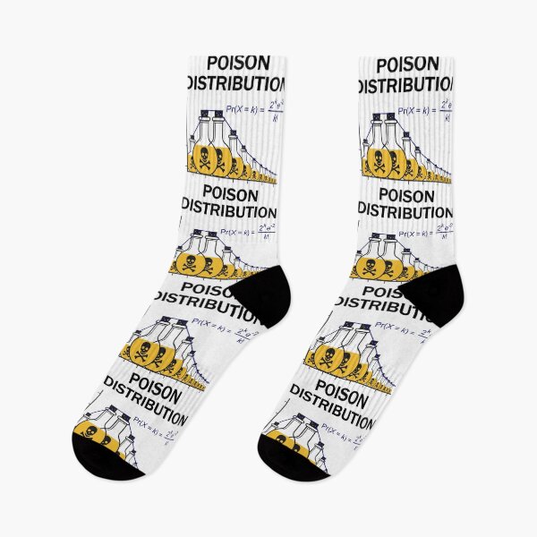Item preview, Poison of Poisson Distribution – Funny Statistics designed and sold by Groenendijk.