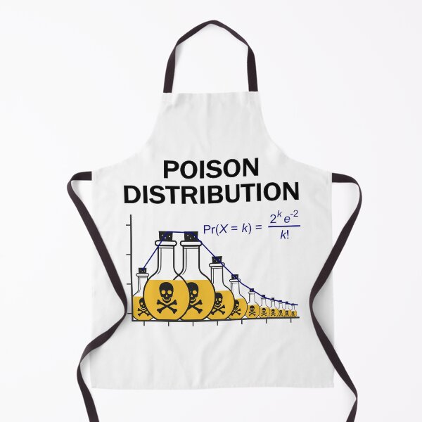 Item preview, Poison of Poisson Distribution – Funny Statistics designed and sold by Groenendijk.