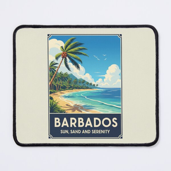 Item preview, Barbados (Country Collection) designed and sold by HeartbeatPrint.