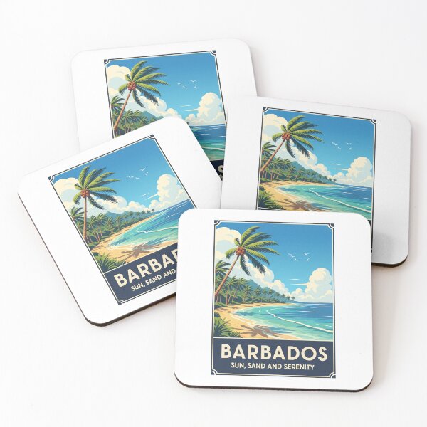 Item preview, Barbados (Country Collection) designed and sold by HeartbeatPrint.