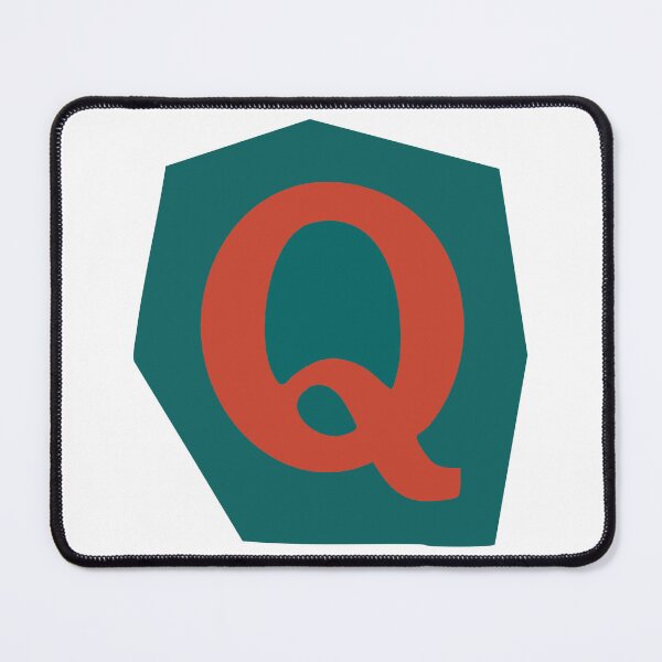 Item preview, Letter Q - Colorful Cutout Paper Collage Alphabet Initial designed and sold by uncoXab.