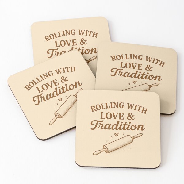 Item preview, Vintage Rolling Pin Baking Sticker – “Rolling with Love & Tradition” Traditional Homemaking Kitchen Art designed and sold by myfavoritesm4.