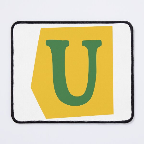 Item preview, Letter U - Colorful Cutout Paper Collage Alphabet Initial designed and sold by uncoXab.