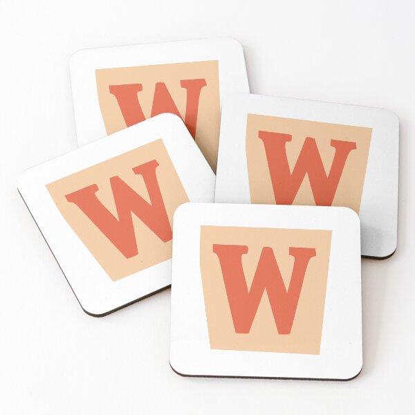 Item preview, Letter W - Colorful Cutout Paper Collage Alphabet Initial designed and sold by uncoXab.