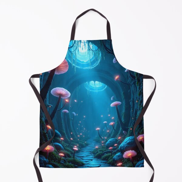 Item preview, Enchanted Cavern of Luminous Fungi designed and sold by oanaunciuleanu.