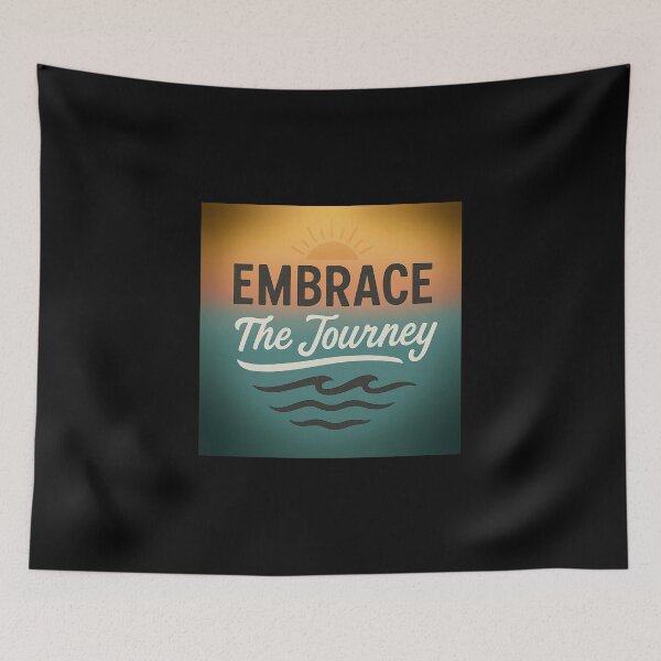 Item preview, Embrace the Journey  designed and sold by DigitalGemArt.