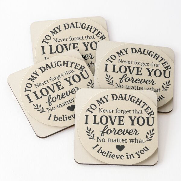 Item preview, To My Daughter designed and sold by Flemingzz.