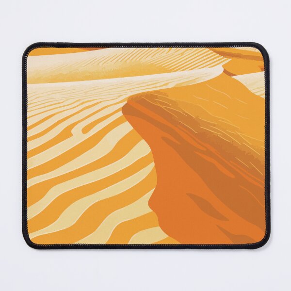 Item preview, Still Desert Sand Dune Scenery Minimalist Art Illustration designed and sold by LVTFCOarts.