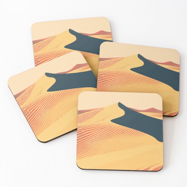 Item preview, Gentle Desert Sand Dune Scenery Minimalist Art Illustration designed and sold by LVTFCOarts.