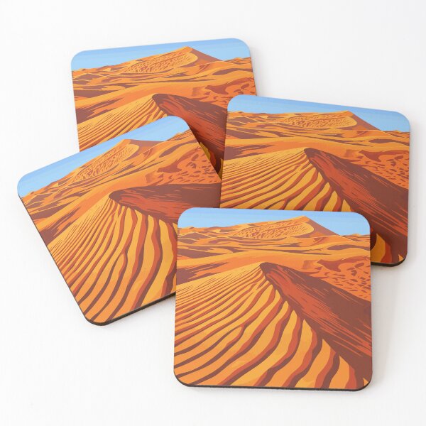 Item preview, Soft Desert Sand Dune Scenery Minimalist Art Illustration designed and sold by LVTFCOarts.