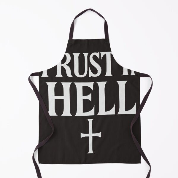 Item preview, Trust in Hell – Gothic Metal Dark Aesthetic Design designed and sold by Tami0673.