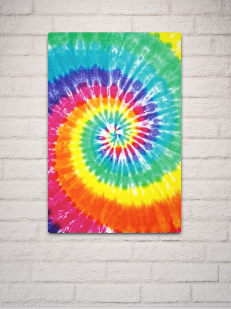 Classic Rainbow Spiral Tie Dye Greeting Card for Sale by highhopesdyes