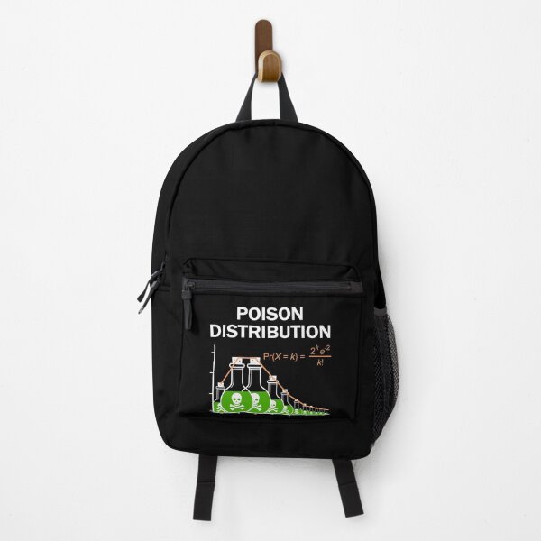Item preview, Poison of Poisson Distribution – Funny Statistics (on black) designed and sold by Groenendijk.