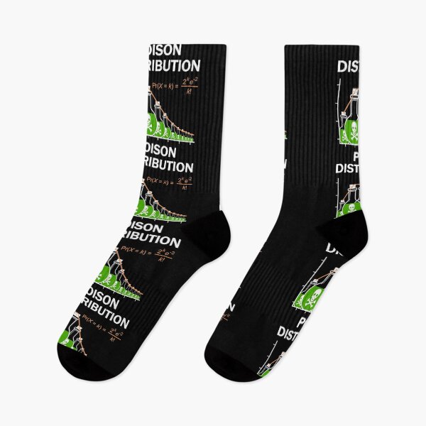 Item preview, Poison of Poisson Distribution – Funny Statistics (on black) designed and sold by Groenendijk.