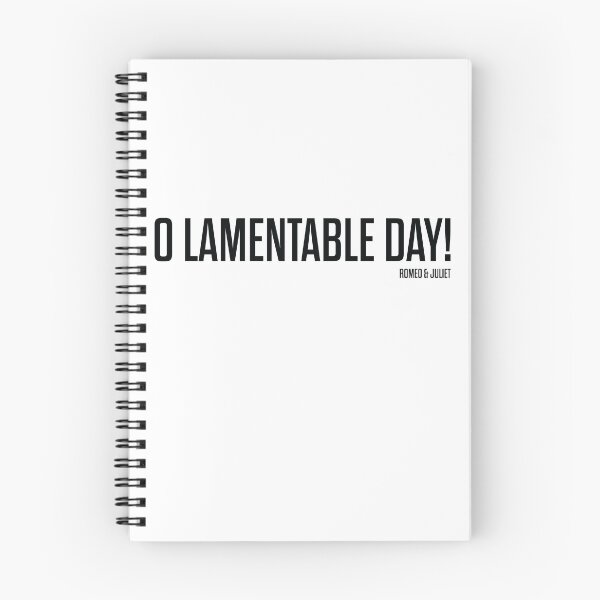 Item preview, O Lamentable Day - Romeo and Juliet - Shakespeare designed and sold by BexGrimwood.