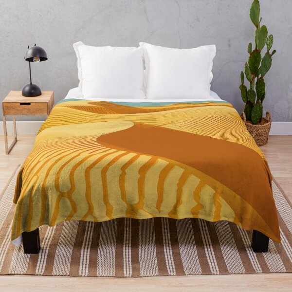 Item preview, Meditative Desert Sand Dune Scenery Minimalist Illustration Art designed and sold by LVTFCOarts.