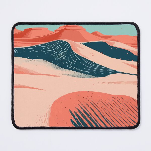 Item preview, Gentle Desert Sand Dune Scenery Minimalist Illustration Art designed and sold by LVTFCOarts.