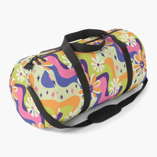 Item preview, Groovy 1970s -- Psychedelic Swirls And Daisy designed and sold by Kozee.