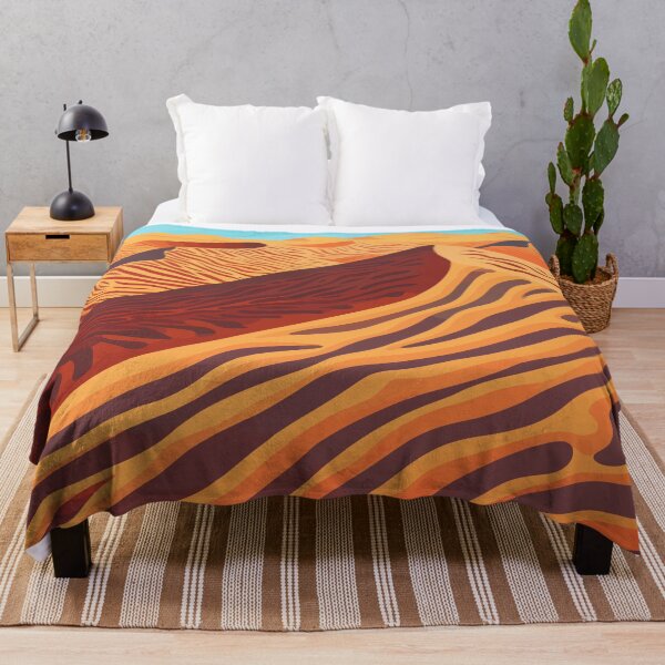 Item preview, Soft Desert Sand Dune Scenery Minimalist Illustration Art designed and sold by LVTFCOarts.