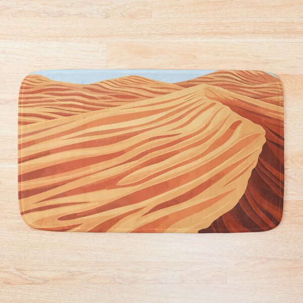 Item preview, Sparse Desert Sand Dune Scenery Minimalist Illustration Art designed and sold by LVTFCOarts.