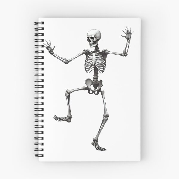 Item preview, Dead Groovy – Dancing Skeleton Vibes designed and sold by Pixel--Threads.