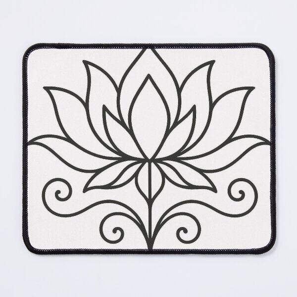 Item preview, Stylized lotus design designed and sold by optimusprime39.