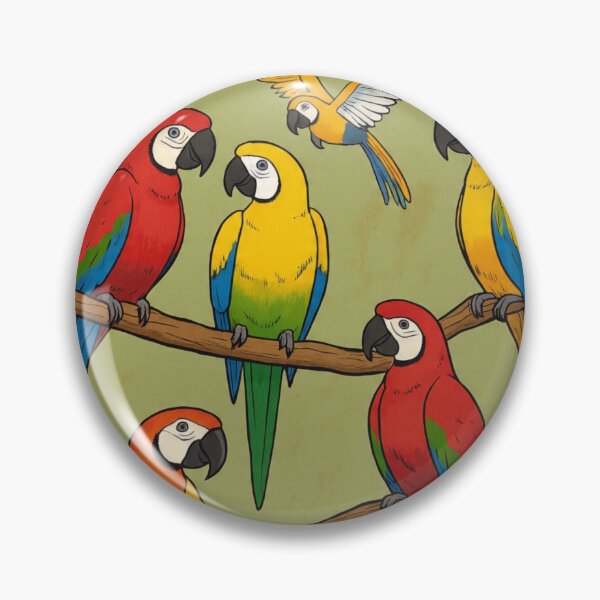 Item preview, RANDOM PARROTS #5 designed and sold by andalaimaging.