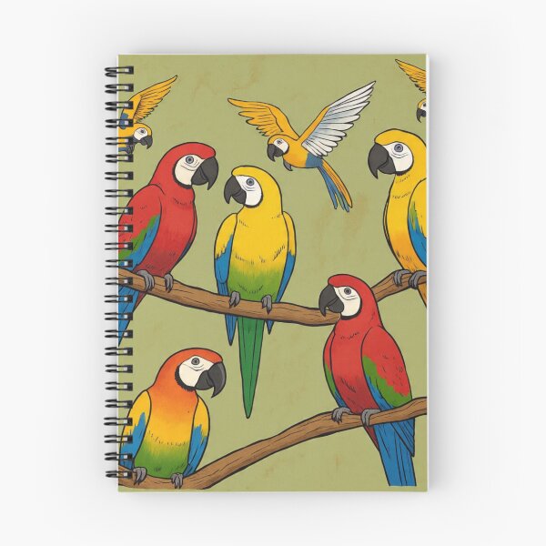 Item preview, RANDOM PARROTS #5 designed and sold by andalaimaging.