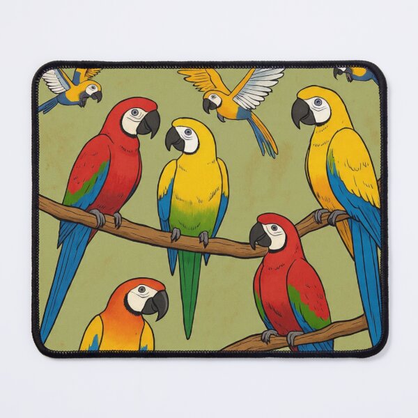 Item preview, RANDOM PARROTS #5 designed and sold by andalaimaging.